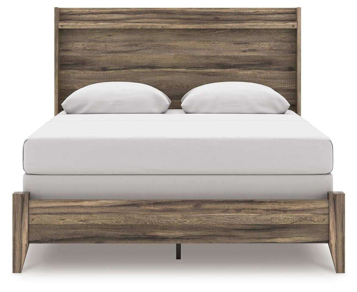 Elbrim Queen Panel Bed, Dresser and Mirror — 3-Piece Set Signature Design by Ashley® Bedroom