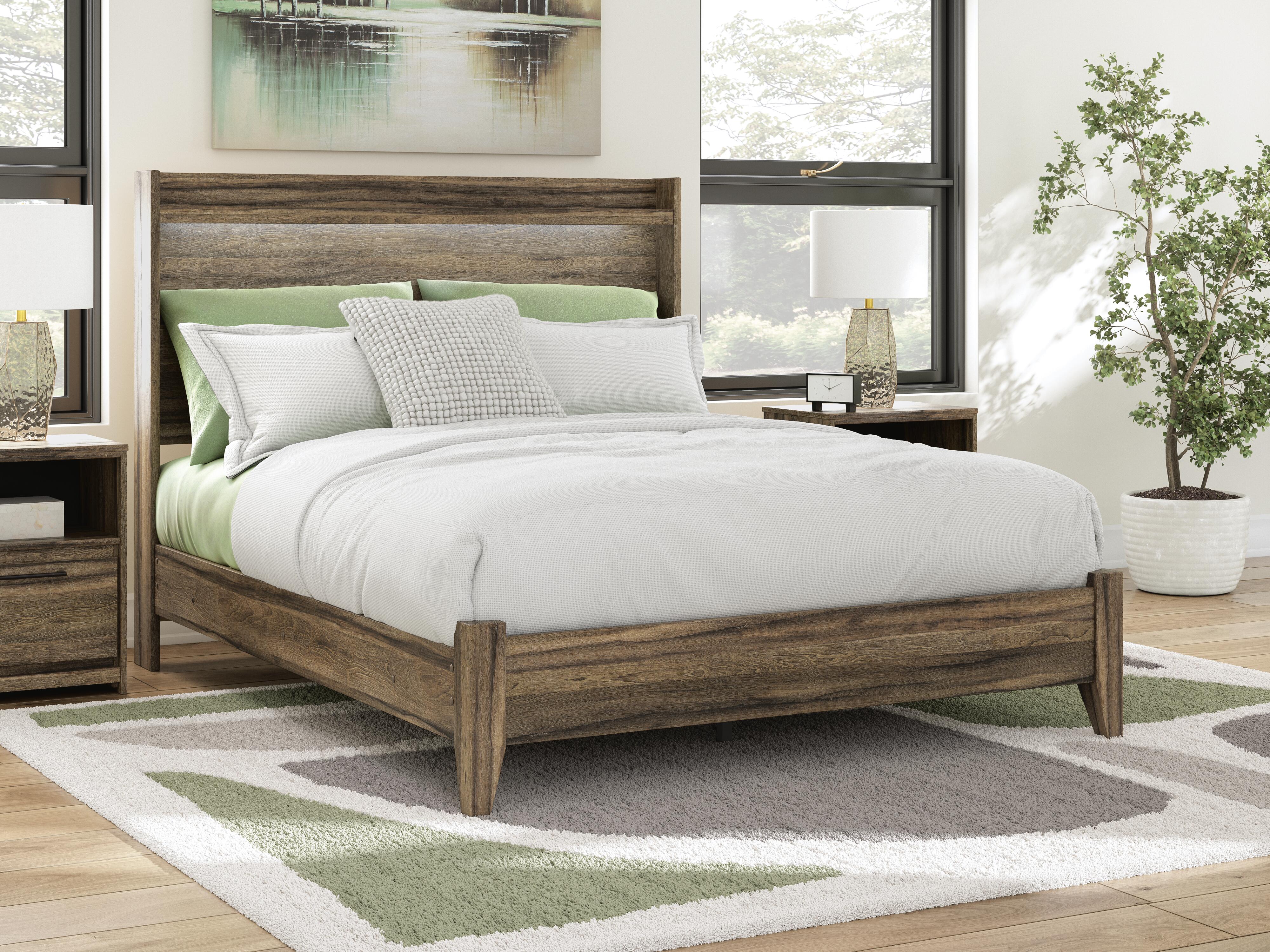 Elbrim Queen Panel Bed, Dresser and Mirror — 3-Piece Set Signature Design by Ashley® Bedroom