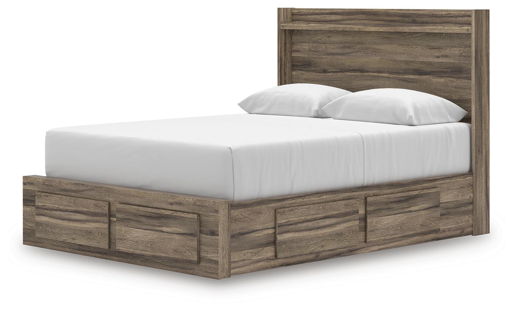 Elbrim Queen Panel Storage Bed, Dresser and Mirror Signature Design by Ashley® Bedroom