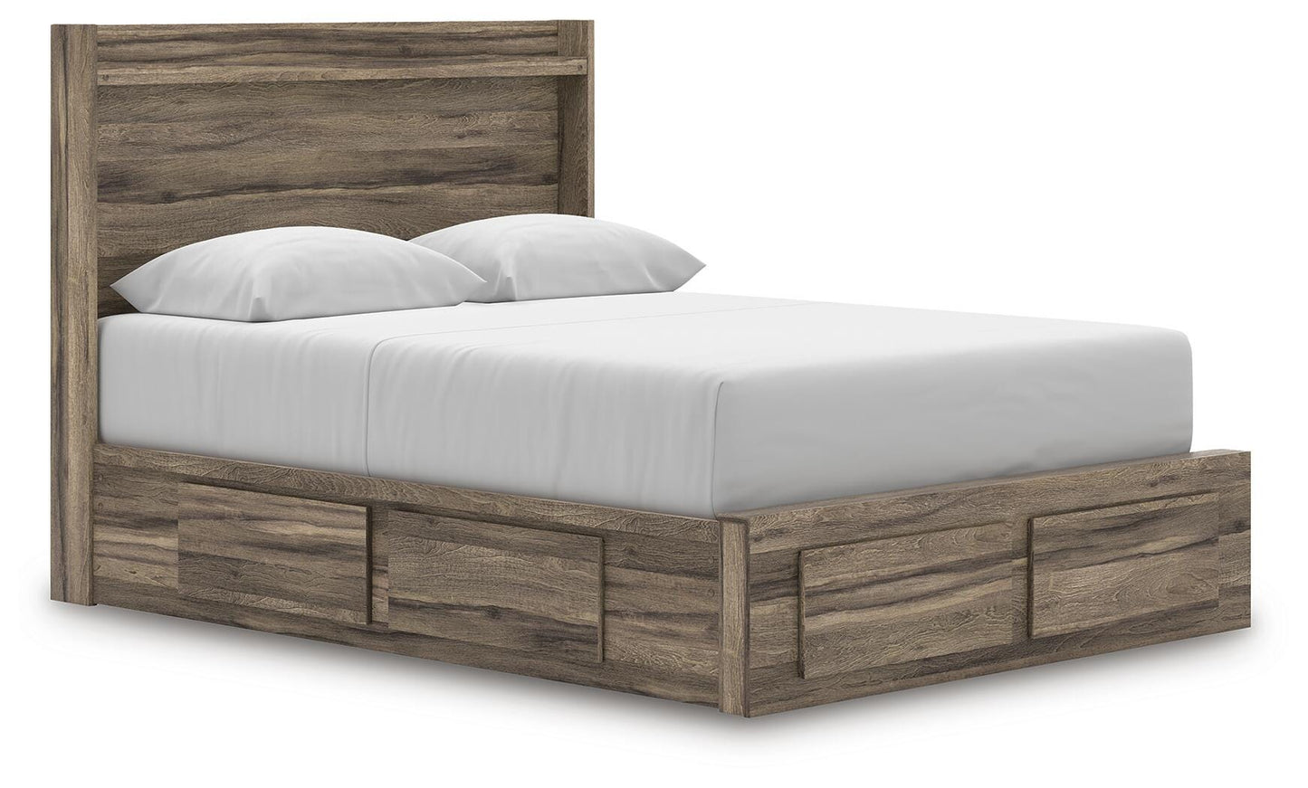Elbrim Queen Panel Storage Bed, Dresser and Mirror Signature Design by Ashley® Bedroom