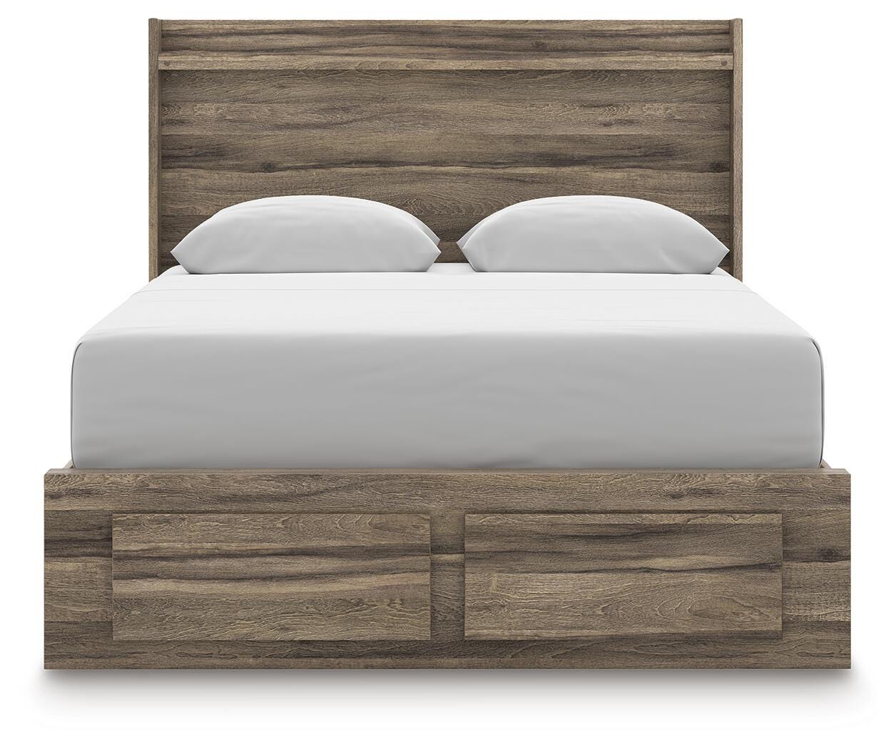 Elbrim Queen Panel Storage Bed, Dresser and Mirror Signature Design by Ashley® Bedroom