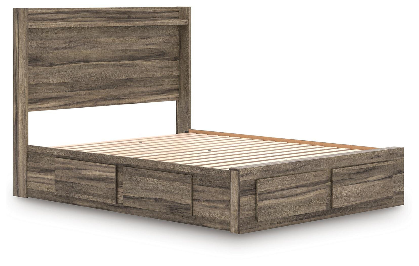 Elbrim Queen Panel Storage Bed, Dresser and Mirror Signature Design by Ashley® Bedroom