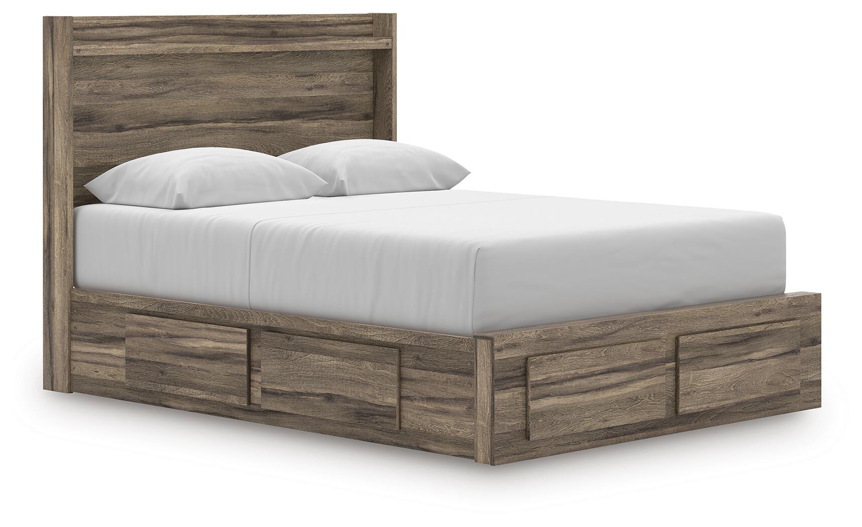 Elbrim Queen Panel Storage Bed, Dresser and Mirror Signature Design by Ashley® Bedroom