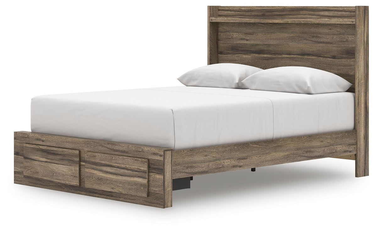 Elbrim Queen Storage Bed, Dresser and Mirror (B5 — Footboard) Signature Design by Ashley® Bedroom