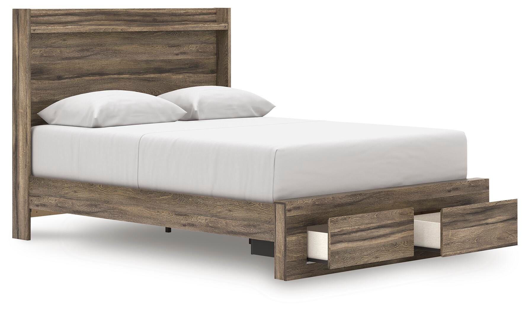 Elbrim Queen Storage Bed, Dresser and Mirror (B5 — Footboard) Signature Design by Ashley® Bedroom