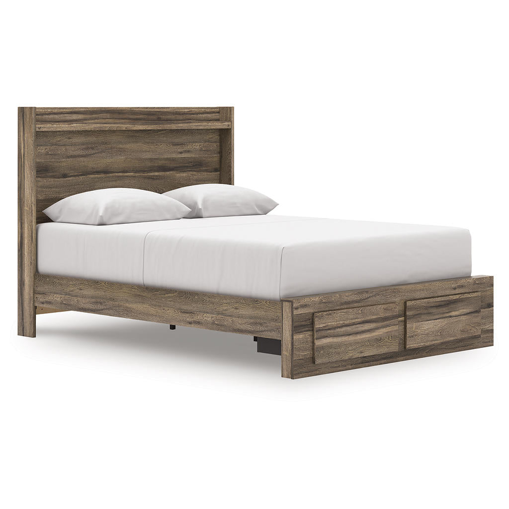 Elbrim Queen Panel Storage Bed, Dresser, Mirror and Nightstand Signature Design by Ashley® Uncategorized