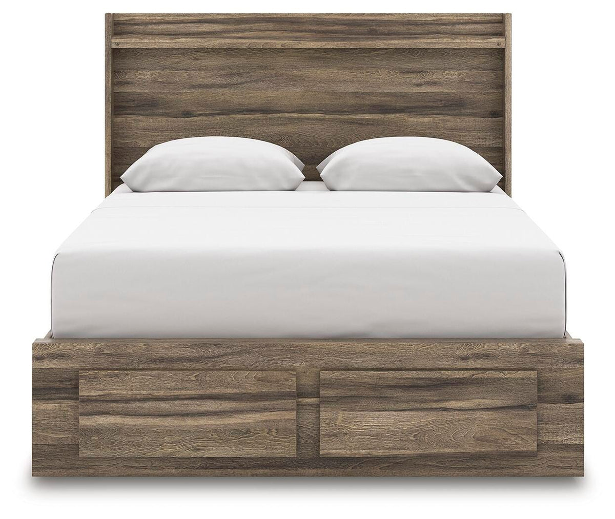 Elbrim Queen Storage Bed, Dresser and Mirror (B5 — Footboard) Signature Design by Ashley® Bedroom