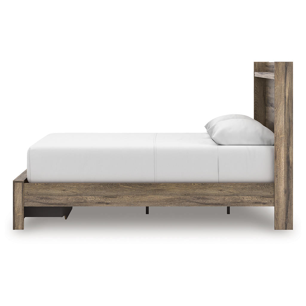 Elbrim Queen Panel Storage Bed, Dresser, Mirror and Nightstand Signature Design by Ashley® Uncategorized
