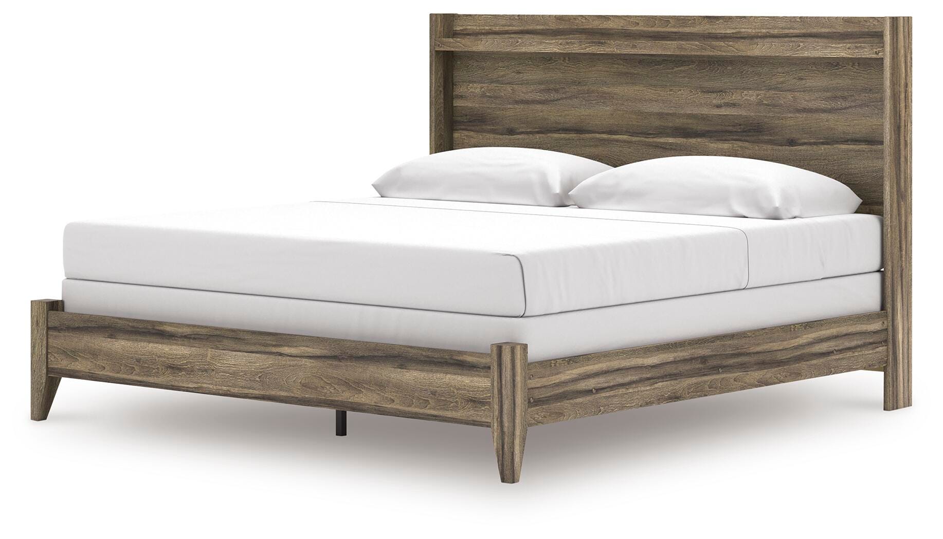 Elbrim King Panel Bed, Dresser, Mirror and 2 Nightstands Signature Design by Ashley® Bedroom
