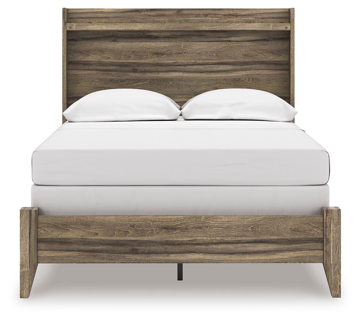 Elbrim Full Panel Bed, Dresser and Mirror — 3-Piece Set Signature Design by Ashley® Bedroom