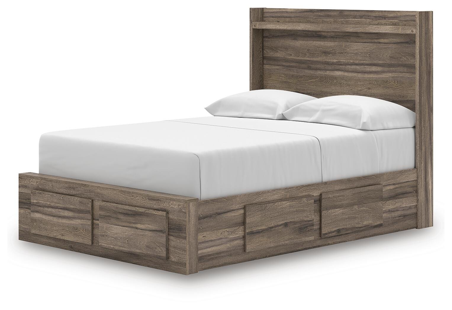 Elbrim Full Panel Storage Bed, Dresser and Mirror Signature Design by Ashley® Bedroom