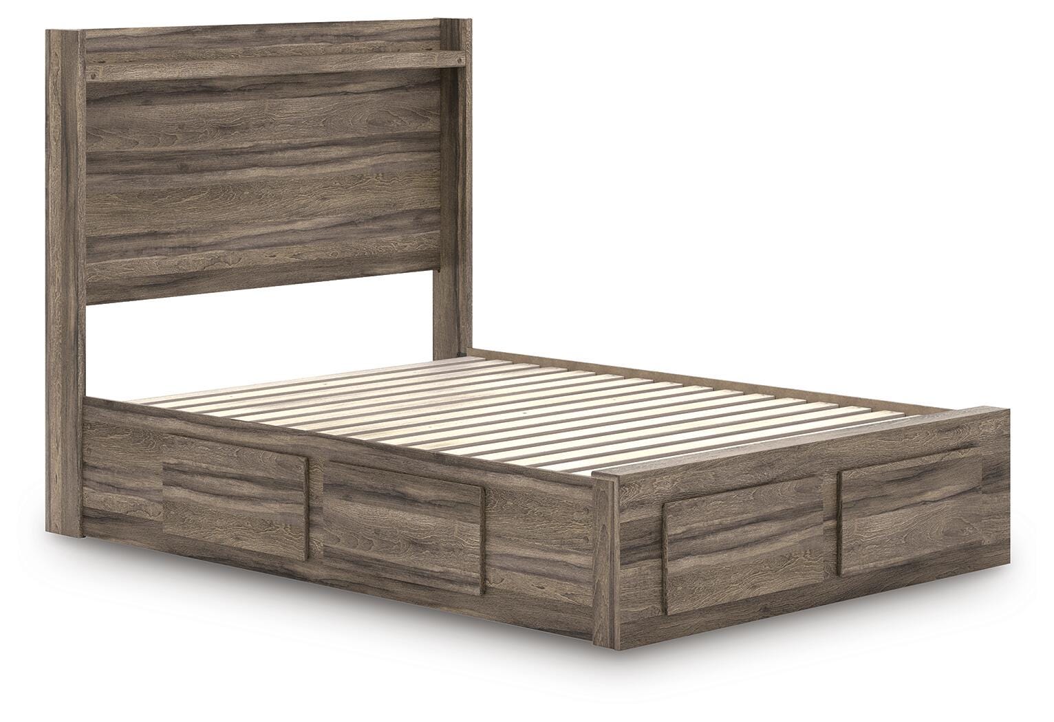 Elbrim Full Panel Storage Bed, Dresser and Mirror Signature Design by Ashley® Bedroom