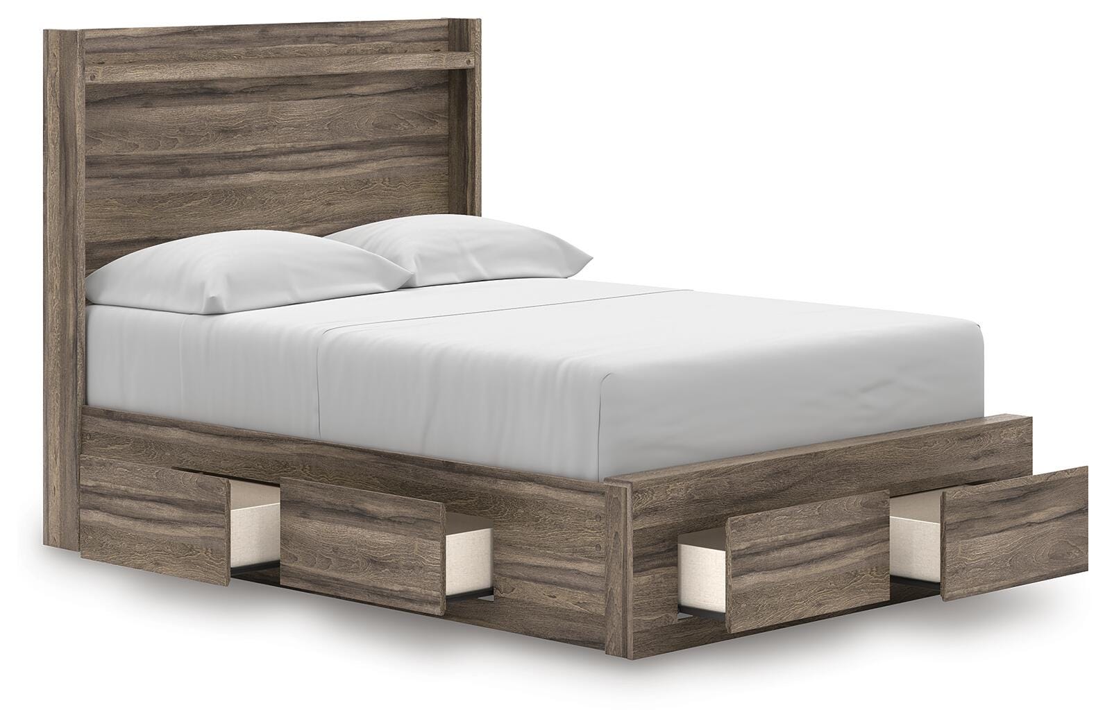 Elbrim Full Panel Storage Bed, Dresser and Mirror Signature Design by Ashley® Bedroom