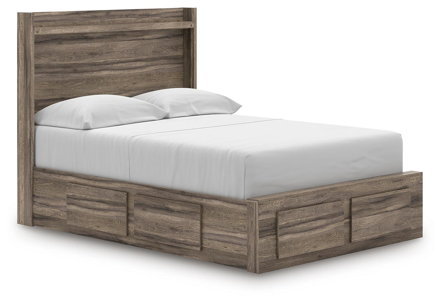 Elbrim Full Panel Storage Bed, Dresser and Mirror Signature Design by Ashley® Bedroom