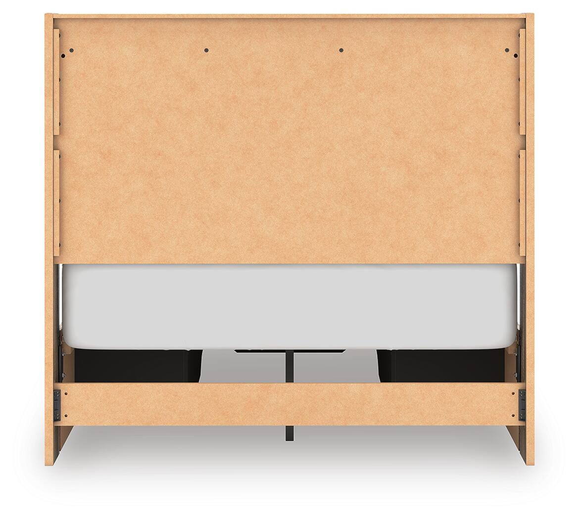 Elbrim Full Panel Storage Bed, Dresser and Mirror Signature Design by Ashley® Bedroom