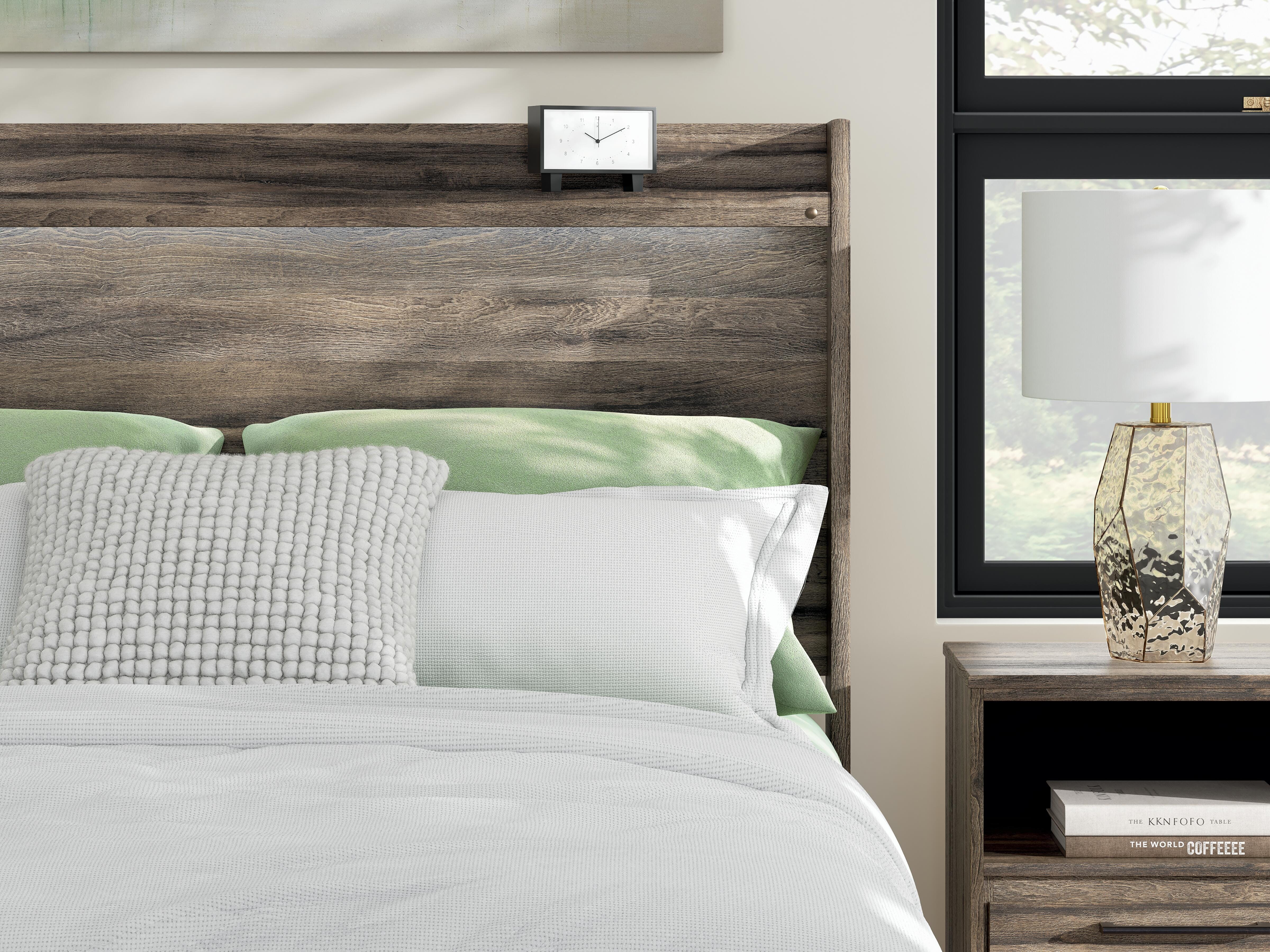 Elbrim Full Panel Storage Bed, Dresser and Mirror Signature Design by Ashley® Bedroom