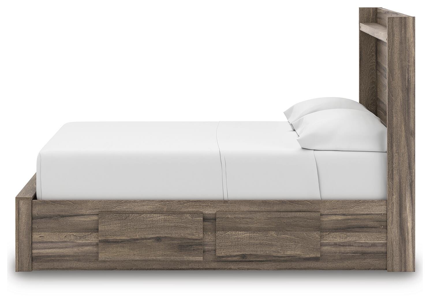 Elbrim Full Panel Storage Bed, Dresser and Mirror Signature Design by Ashley® Bedroom