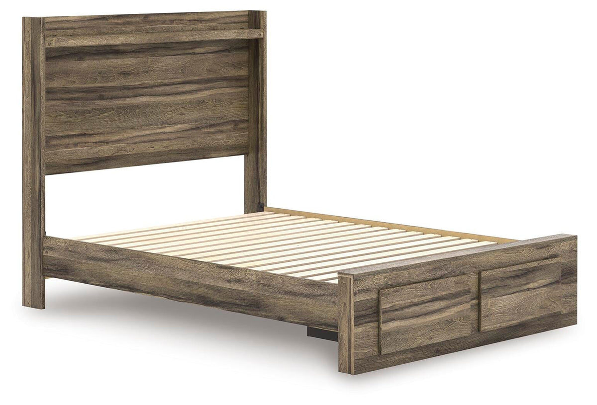 Elbrim Full Panel Storage Bed, Dresser and Mirror (B11 — Footboard) Signature Design by Ashley® Bedroom