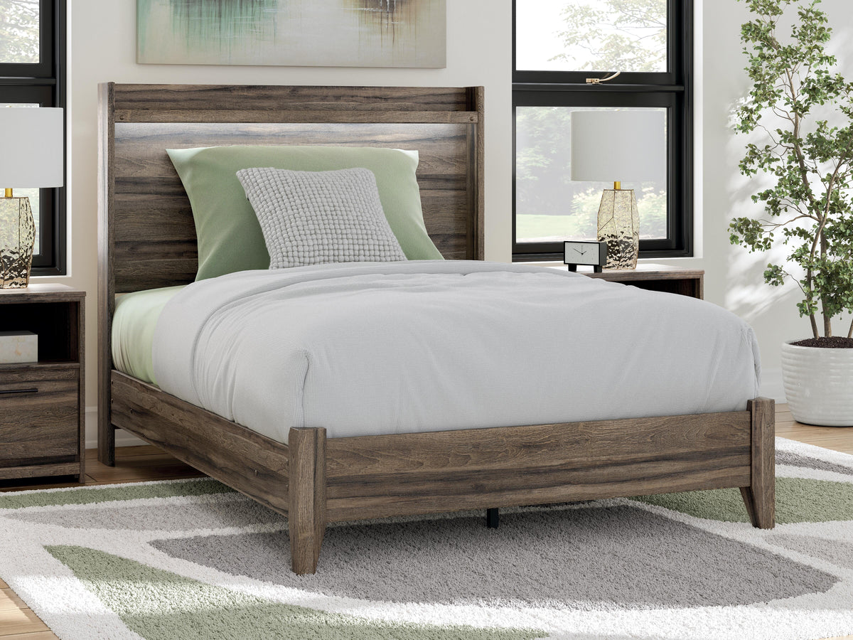 Elbrim Full Panel Bed, Dresser and Mirror — 3-Piece Set Signature Design by Ashley® Bedroom