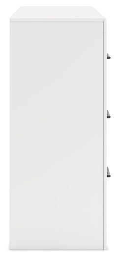 Charbitt Full Panel Bed with Dresser and Nightstand