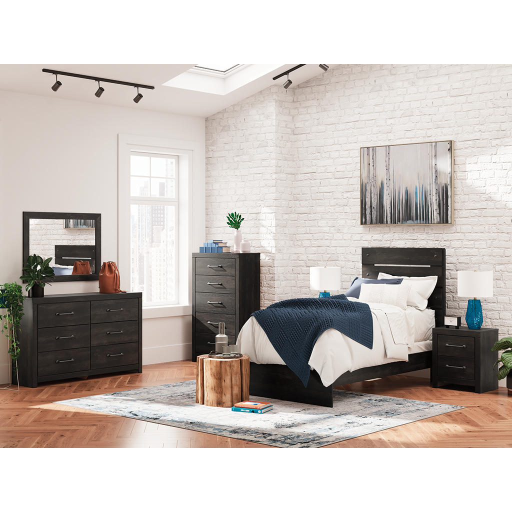 Hollivern Twin Panel Bed Signature Design by Ashley® Beds