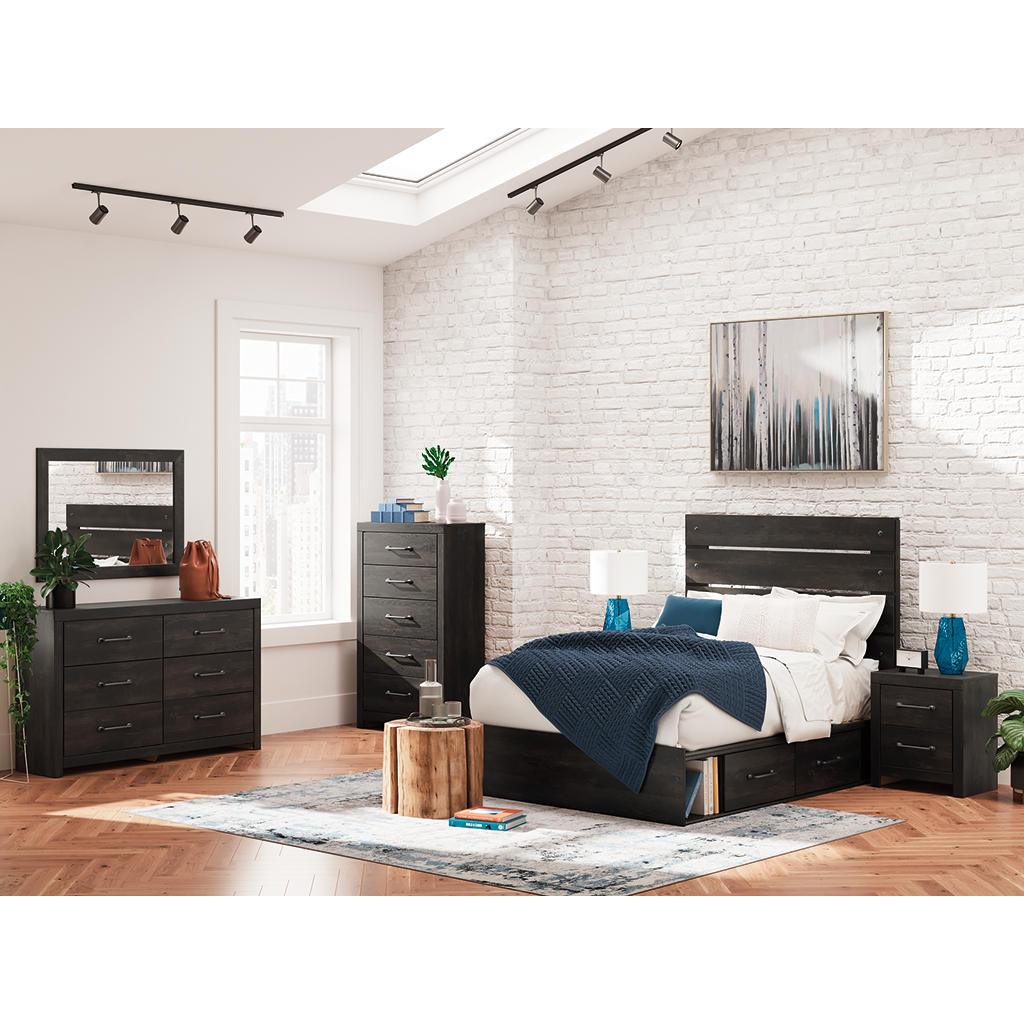 Hollivern Dresser — Dark Gray Signature Design by Ashley® Bedroom