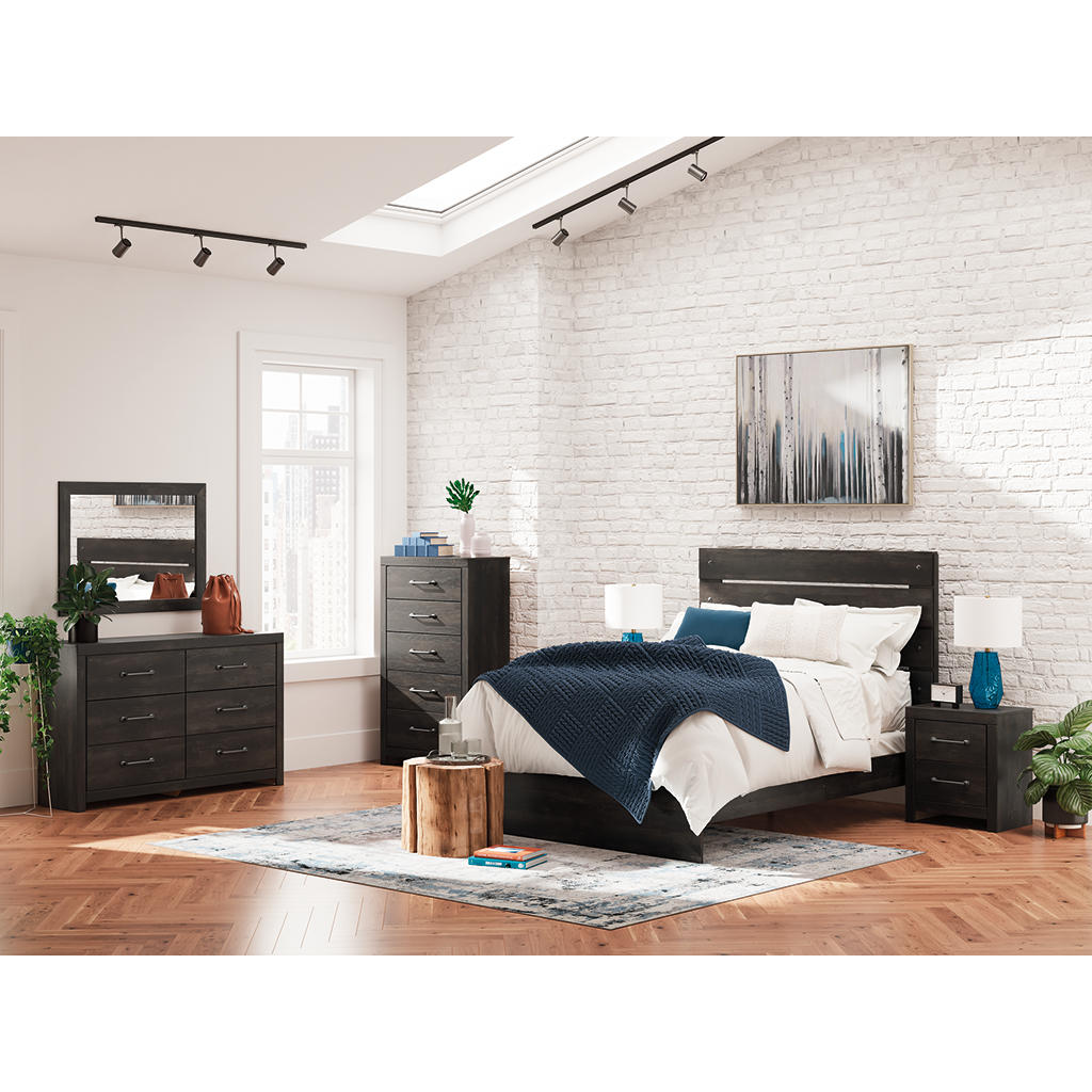 Hollivern Queen Panel Bed Signature Design by Ashley® Bedroom