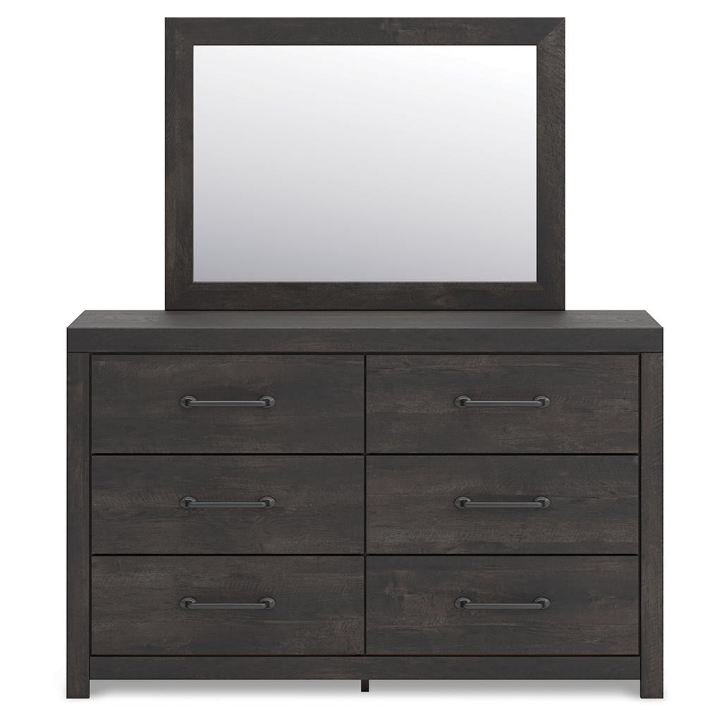 Hollivern Twin Panel Bed, Dresser and Mirror Signature Design by Ashley® Uncategorized