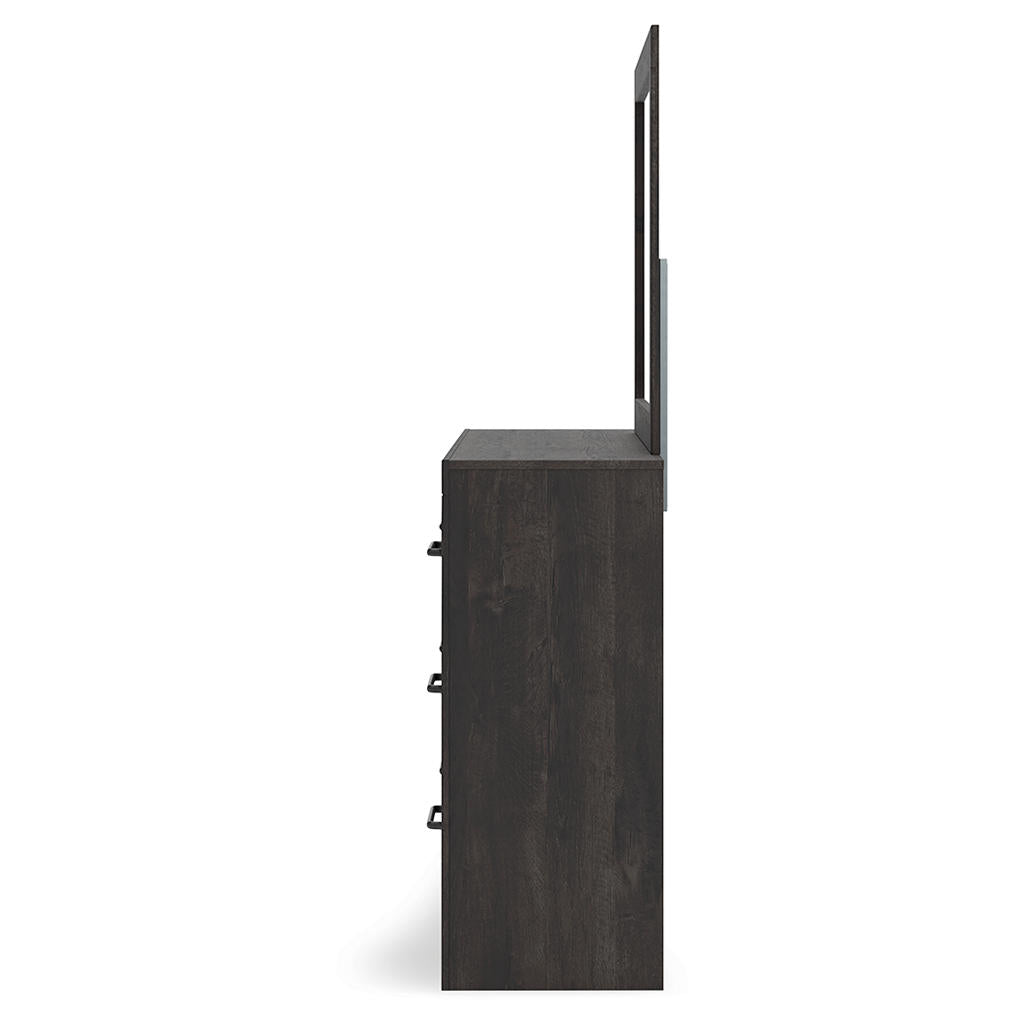 Hollivern Twin Panel Bed, Dresser and Mirror Signature Design by Ashley® Uncategorized