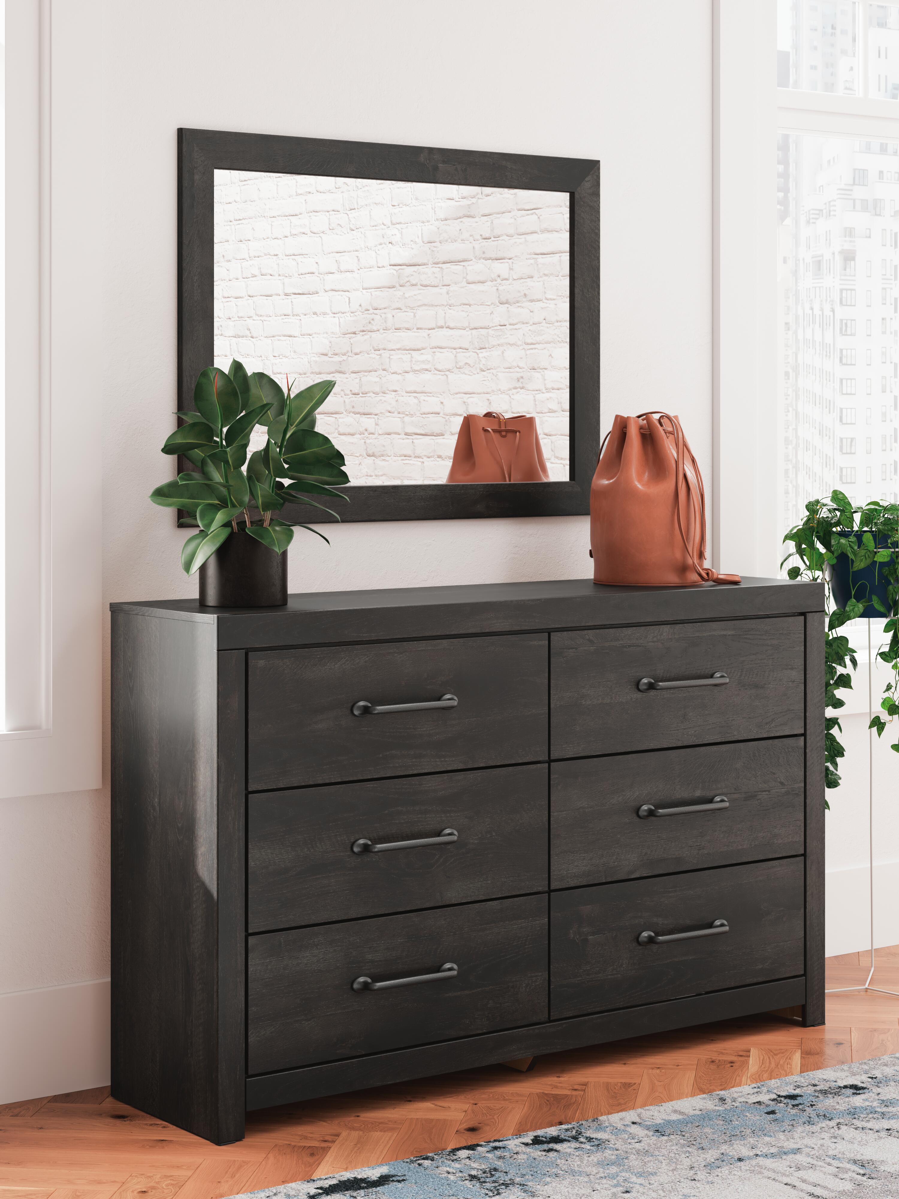 Hollivern Full Panel Bed, Dresser and Mirror Signature Design by Ashley® Bedroom