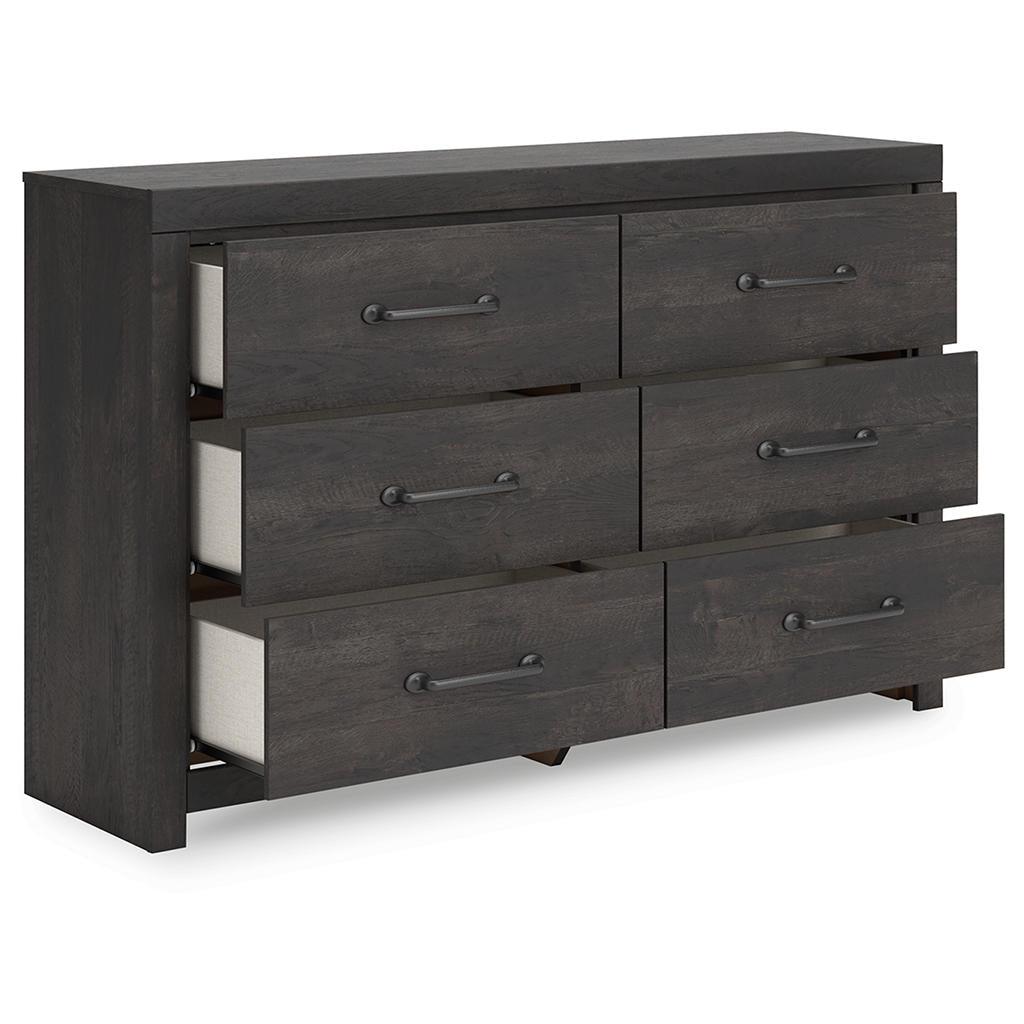 Hollivern Dresser — Dark Gray Signature Design by Ashley® Bedroom