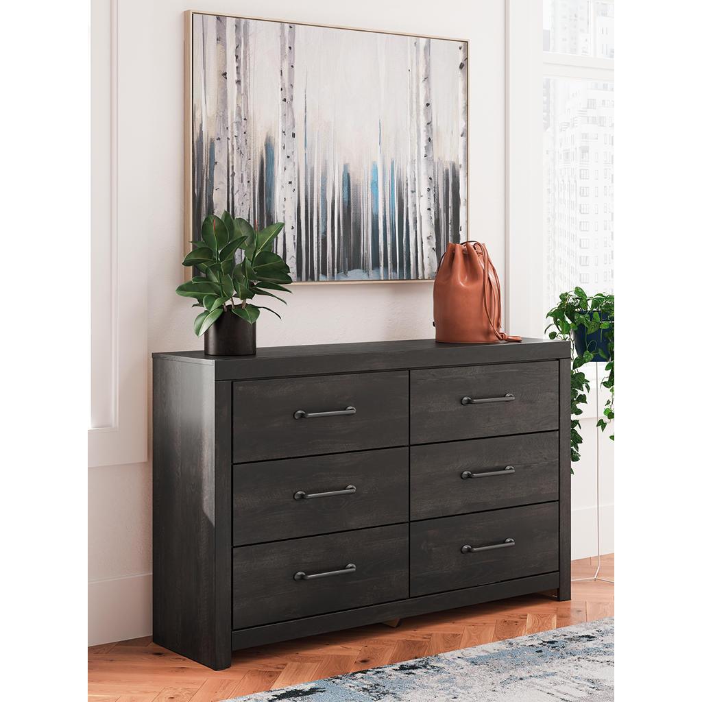 Hollivern Dresser — Dark Gray Signature Design by Ashley® Bedroom