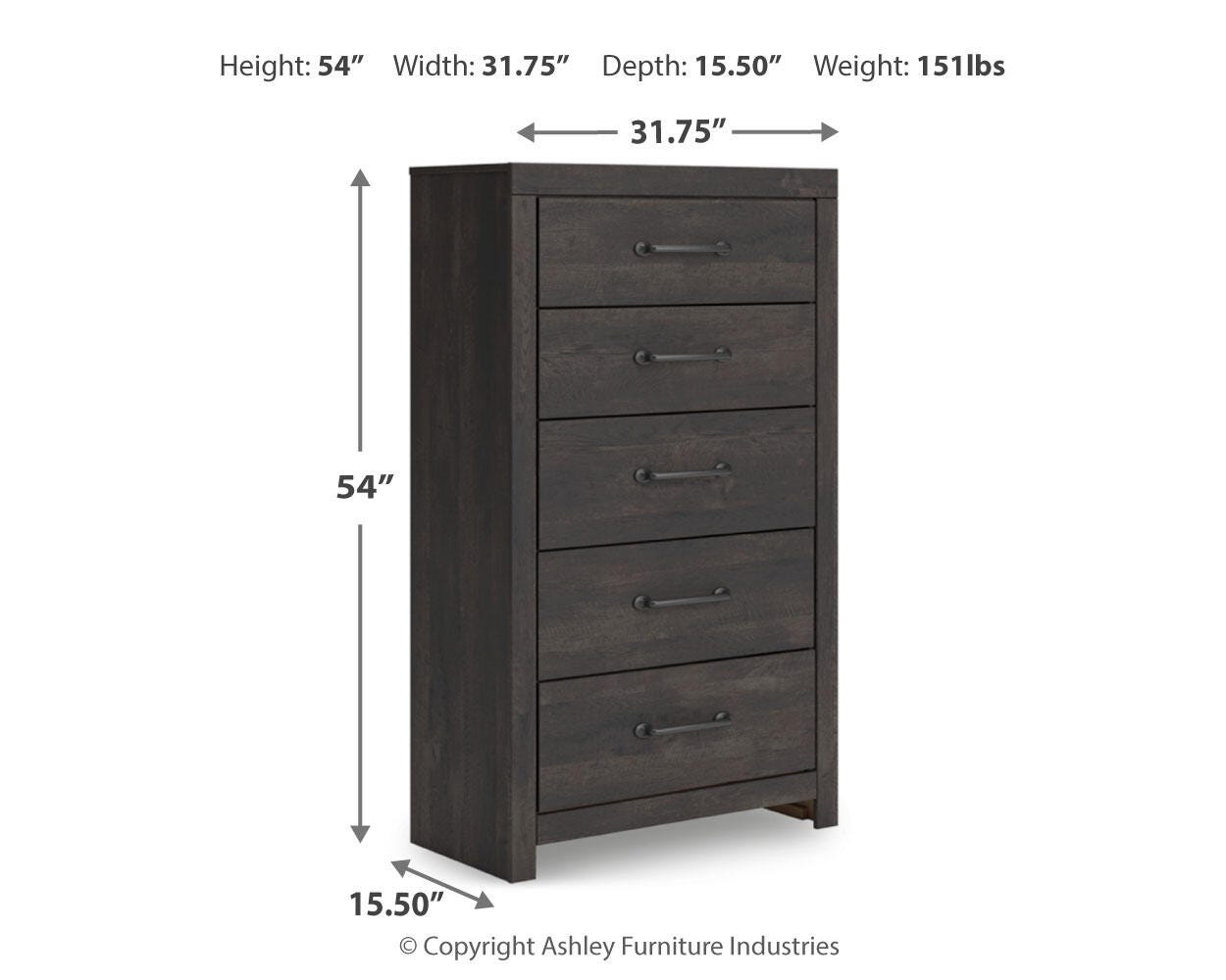 Hollivern Twin Side Storage Bed, Dresser, Mirror and Chest Signature Design by Ashley® Bedroom