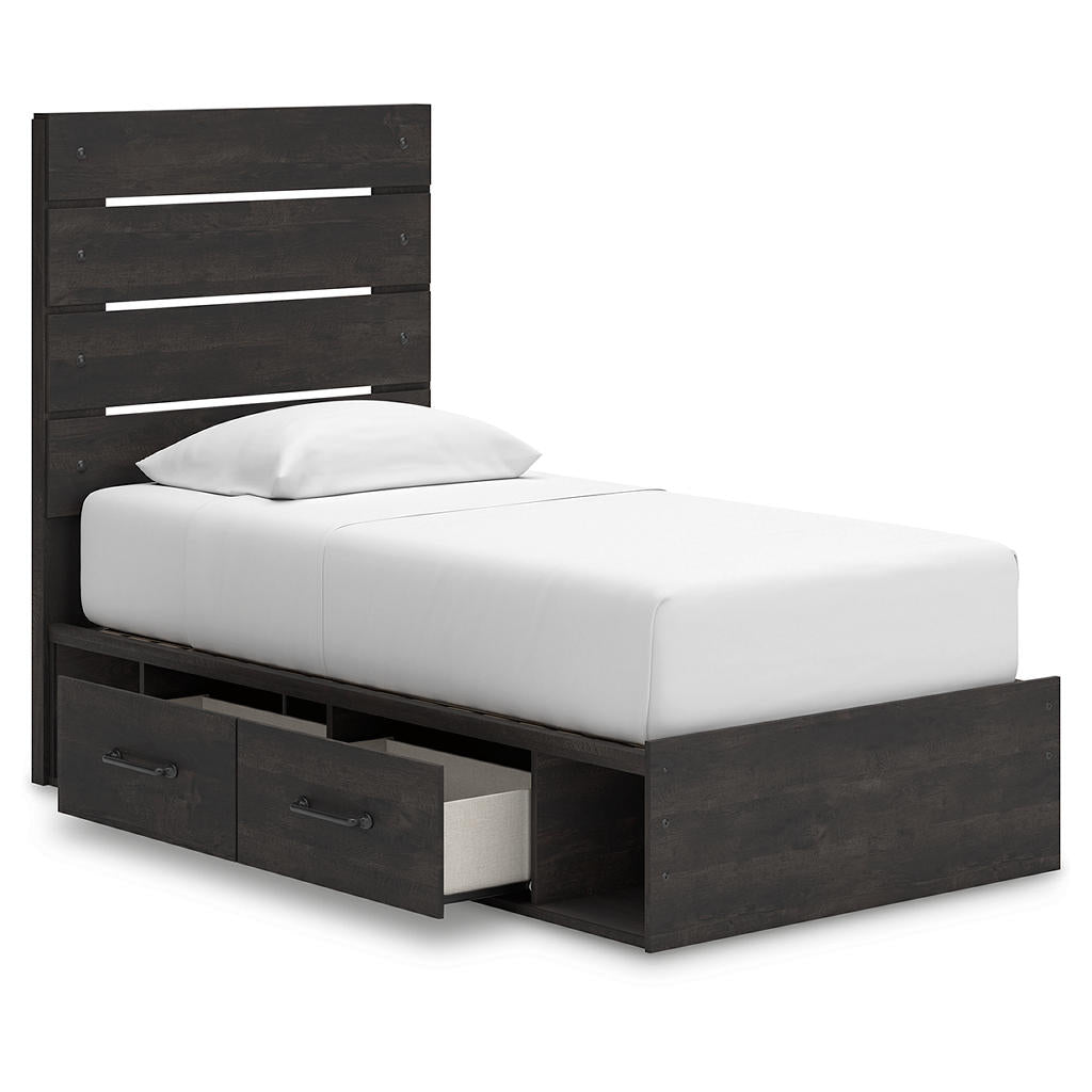 Hollivern Twin Panel Storage Bed Signature Design by Ashley® Beds