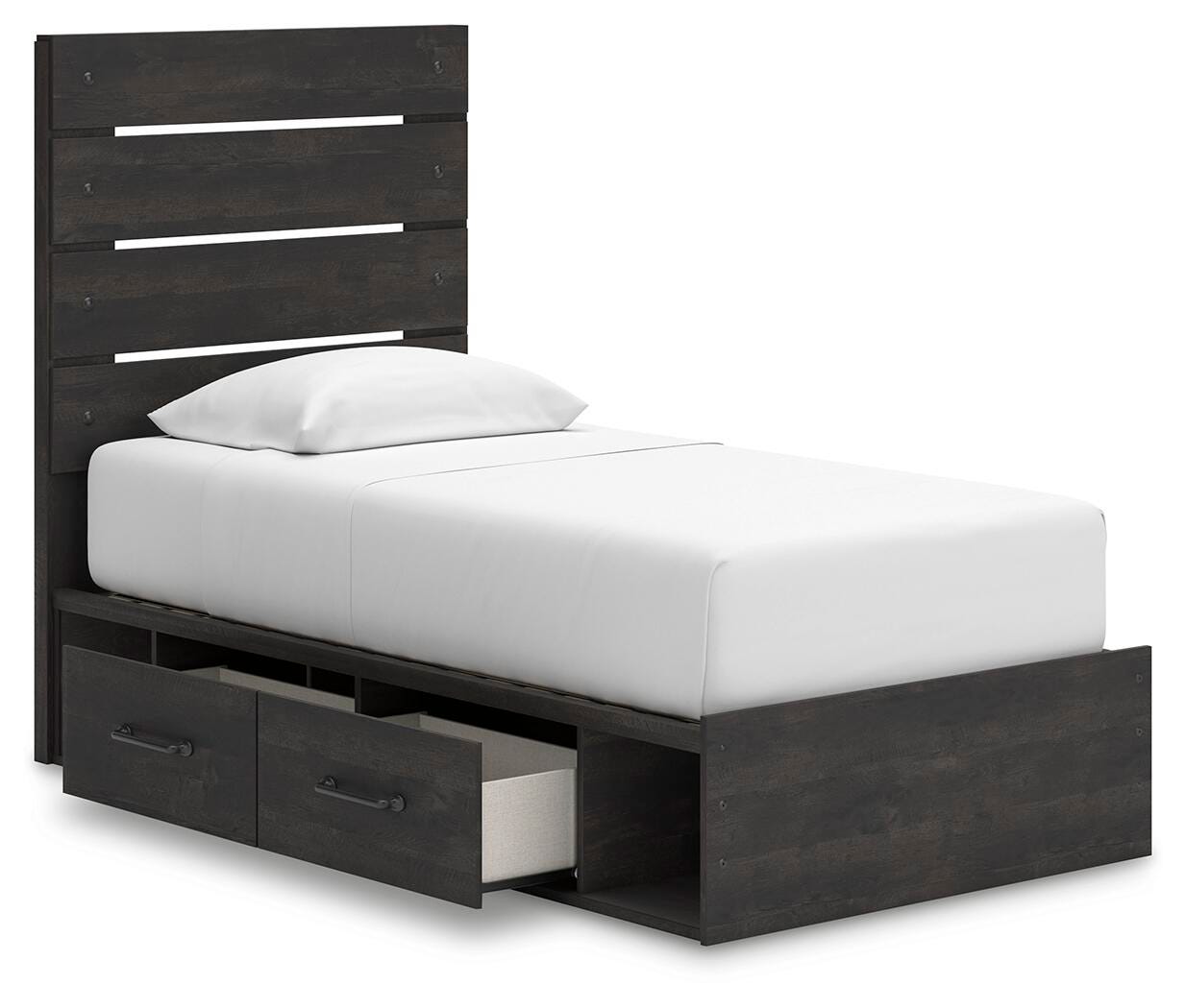 Hollivern Twin Side Storage Bed, Dresser, Mirror and Chest Signature Design by Ashley® Bedroom