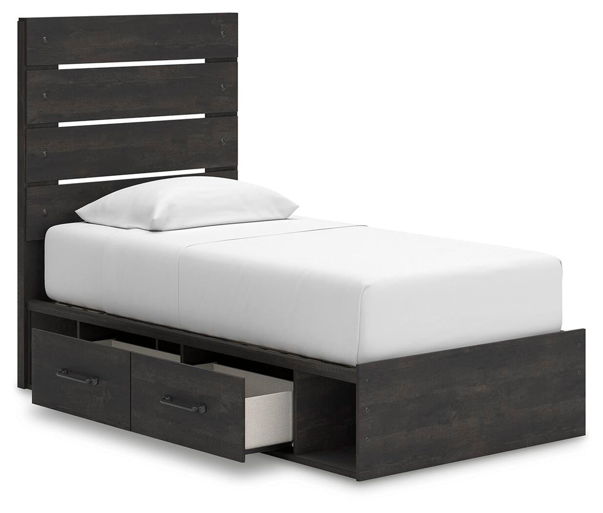 Hollivern Twin Side Storage Bed, Dresser, Mirror and Chest Signature Design by Ashley® Bedroom