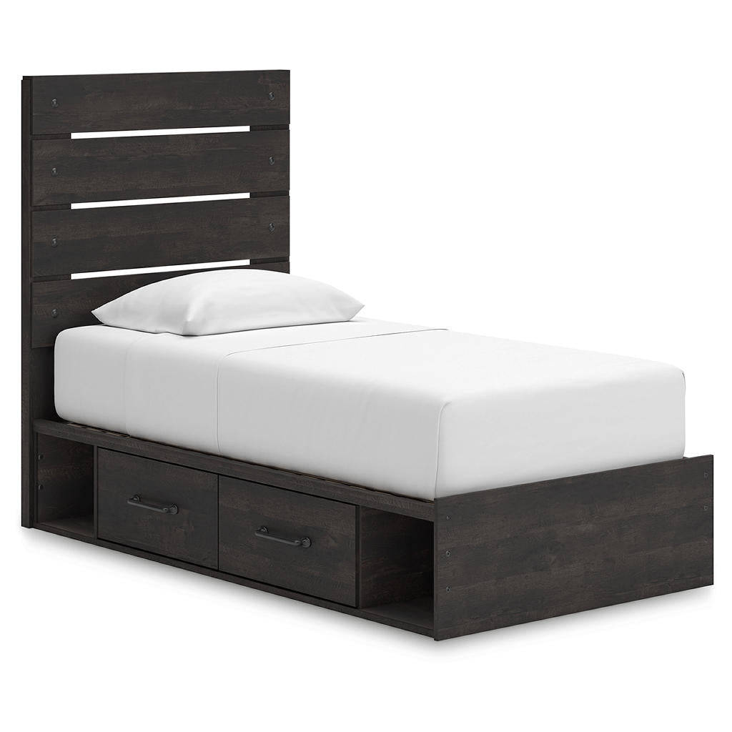 Hollivern Twin Panel Storage Bed Signature Design by Ashley® Beds