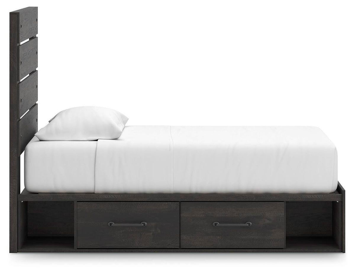 Hollivern Twin Side Storage Bed, Dresser, Mirror and Chest Signature Design by Ashley® Bedroom