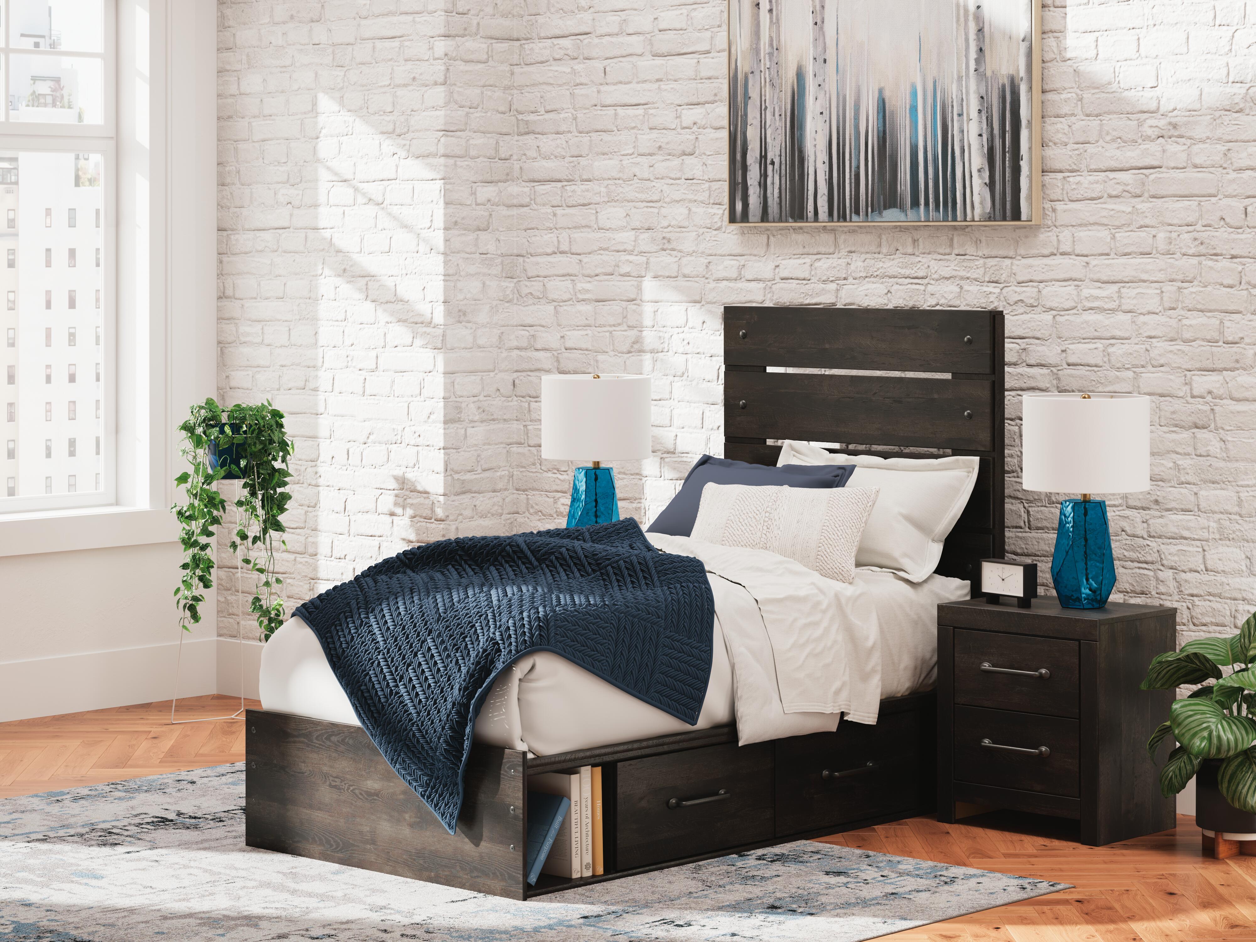 Hollivern Twin Side Storage Bed, Dresser, Mirror and Chest Signature Design by Ashley® Bedroom