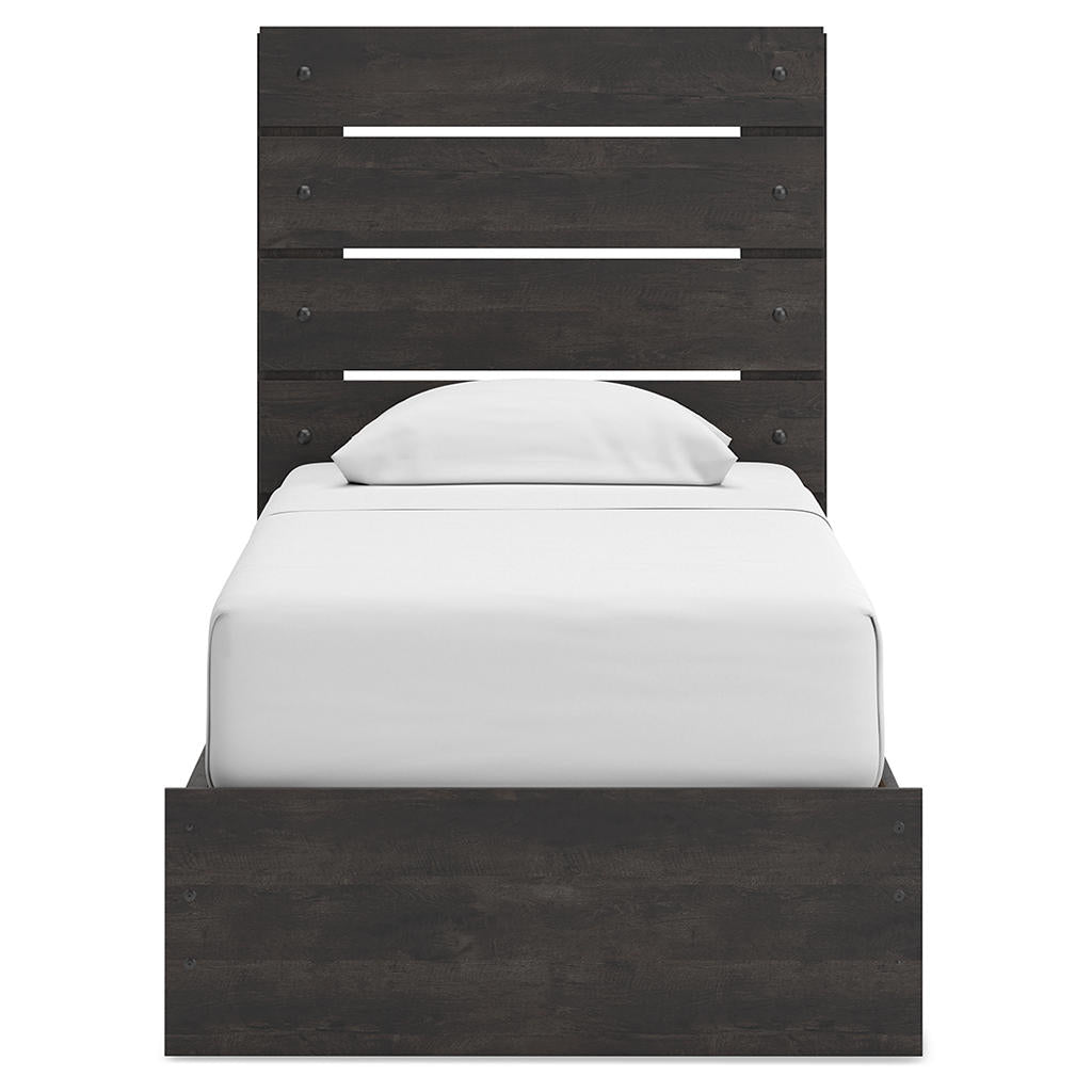 Hollivern Twin Panel Bed with Storage Signature Design by Ashley® Beds