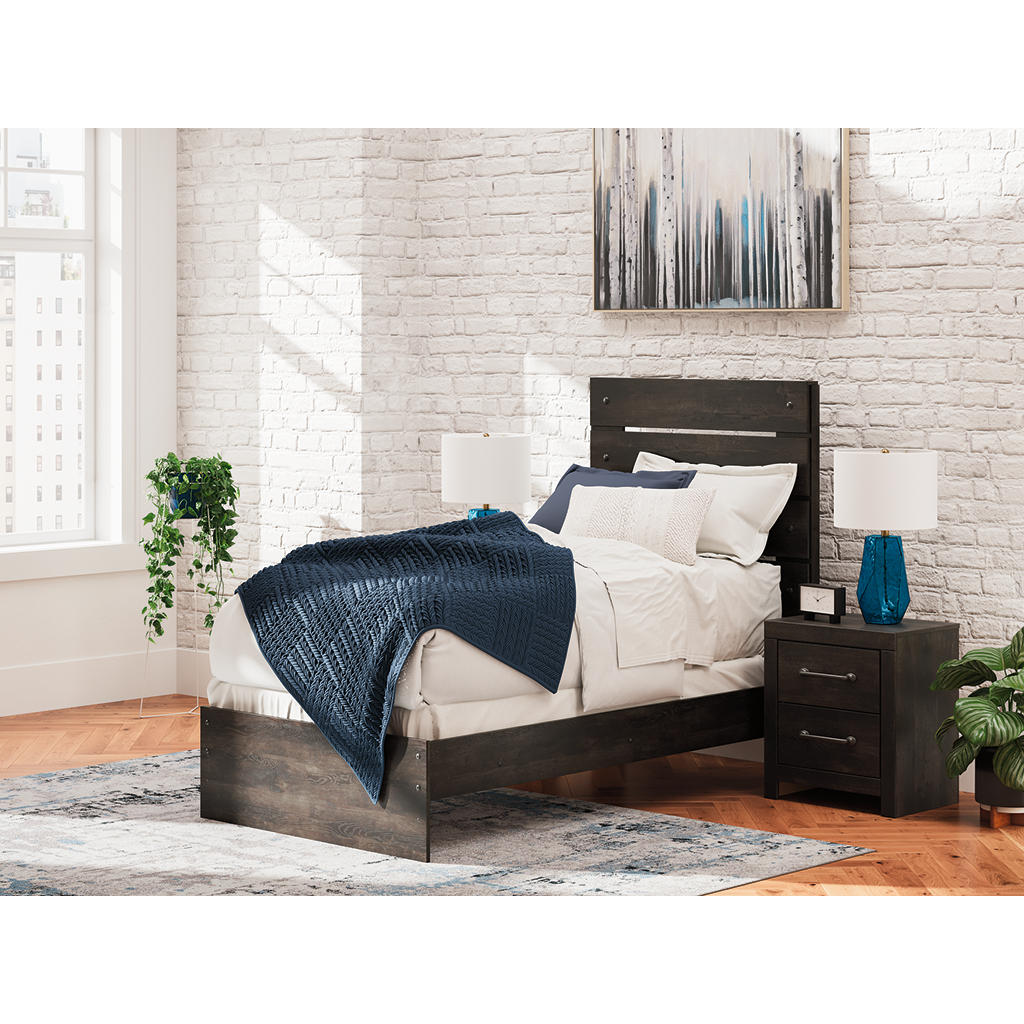 Hollivern Twin Panel Bed, Dresser and Mirror Signature Design by Ashley® Uncategorized