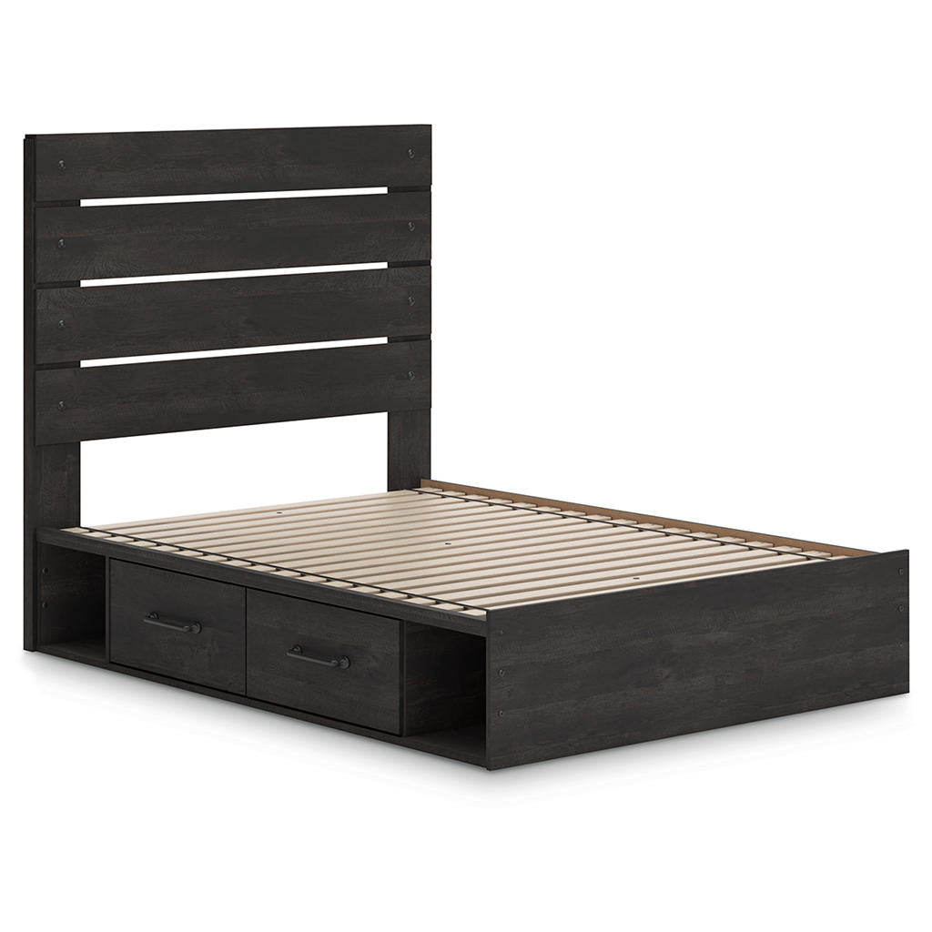 Hollivern Full Panel Bed with Storage Signature Design by Ashley® Beds