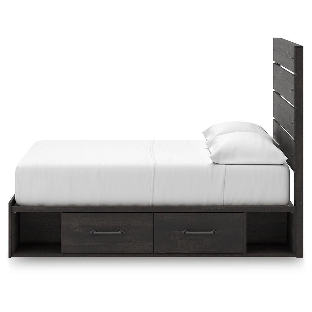 Hollivern Full Panel Bed with Storage Signature Design by Ashley® Beds