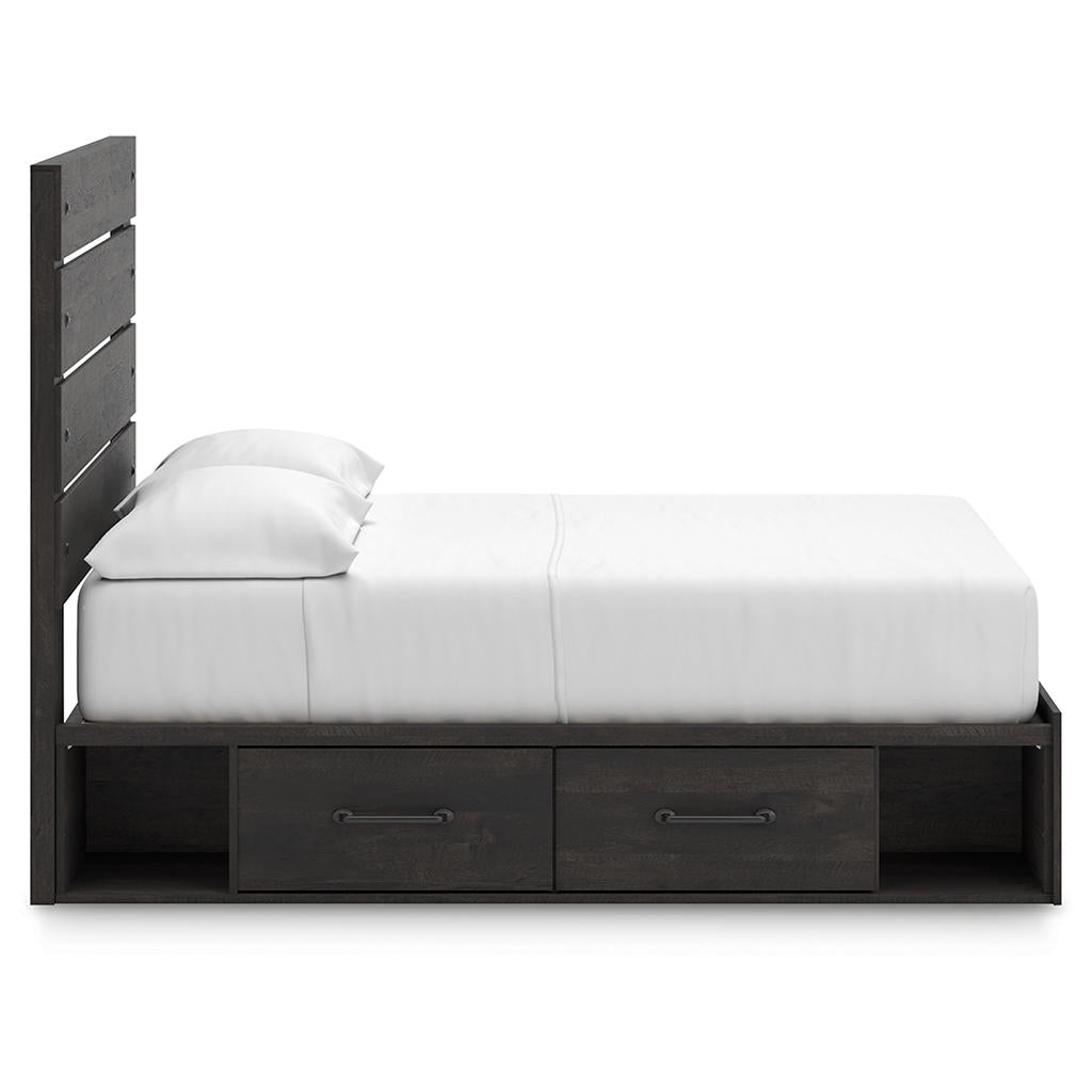 Hollivern Full Panel Bed with Storage Signature Design by Ashley® Beds