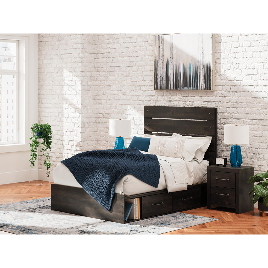 Hollivern Full Panel Bed with Storage Signature Design by Ashley® Beds