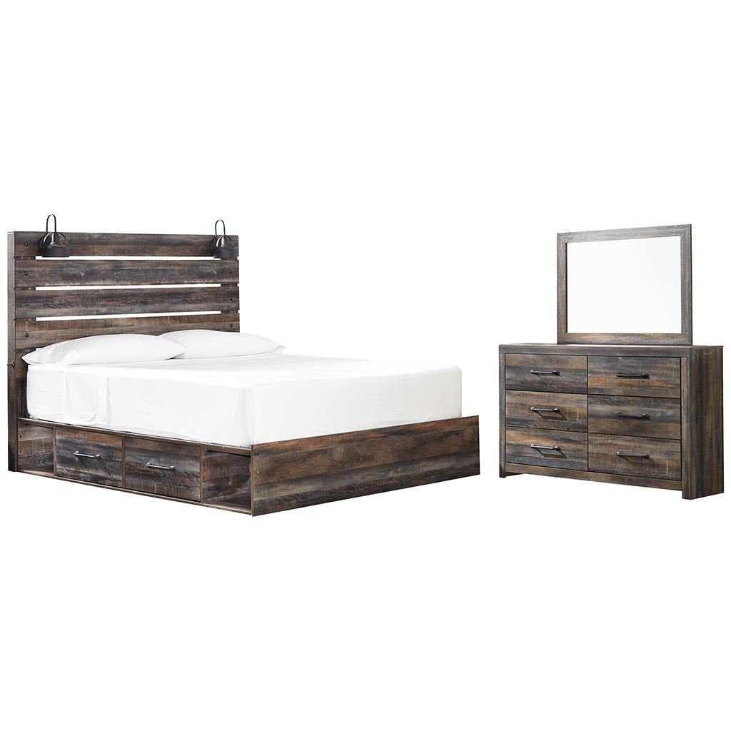 Drystan King Storage Bed, Dresser and Mirror Signature Design by Ashley® Uncategorized