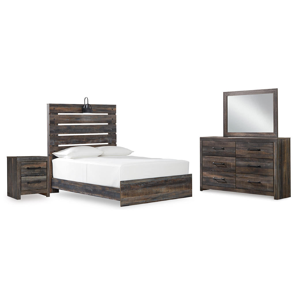 Drystan Full Panel Bed, Dresser, Mirror, and Nightstand Signature Design by Ashley® Uncategorized
