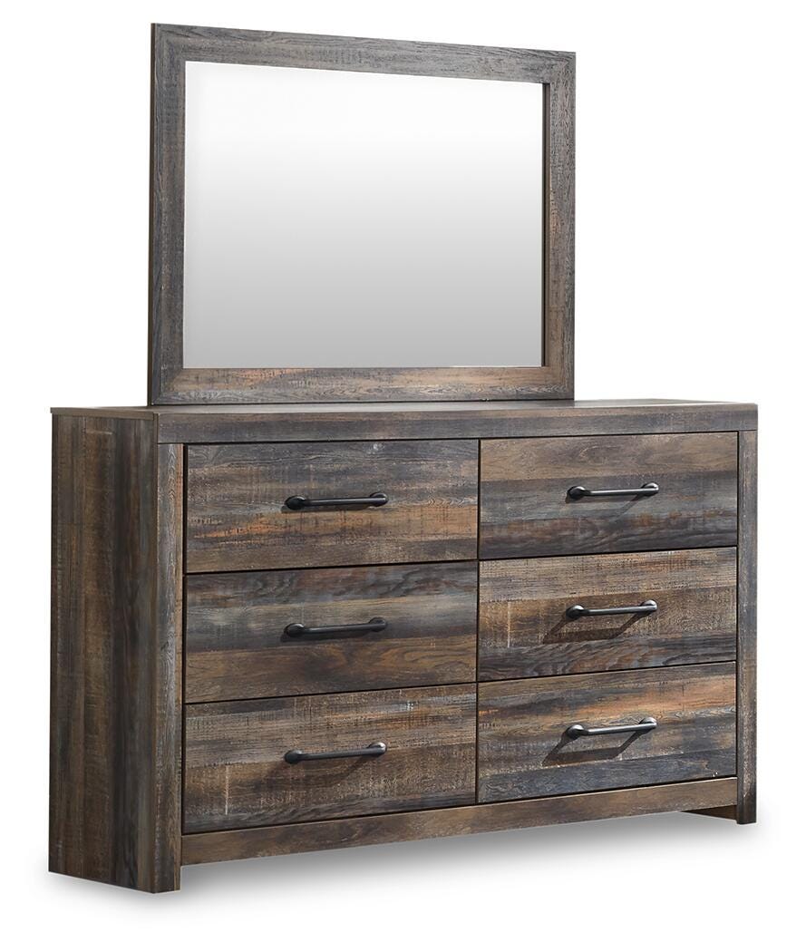 Drystan King Storage Bed 7-Piece Set — Side Storage, 2 Nightstands