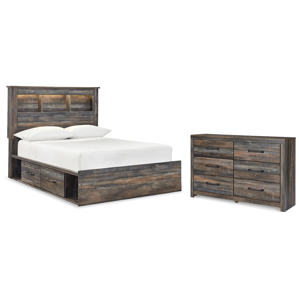Drystan Full Bookcase Storage Bed and Dresser Signature Design by Ashley® Uncategorized