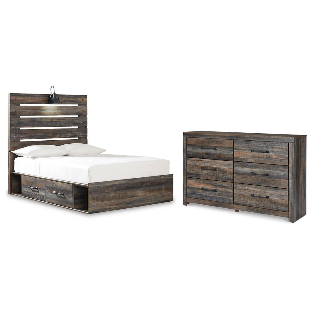 Drystan Full Panel Storage Bed and Dresser Signature Design by Ashley® Uncategorized